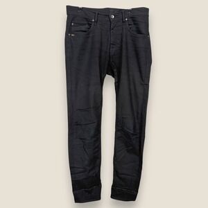 Tiger of Sweden Iggy Jeans Black Denim Straight Slim Men Size 32x34 (33x31)